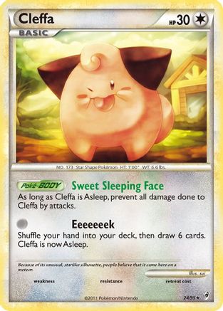 Cleffa (24/95) [HeartGold & SoulSilver: Call of Legends] Reverse Holofoil