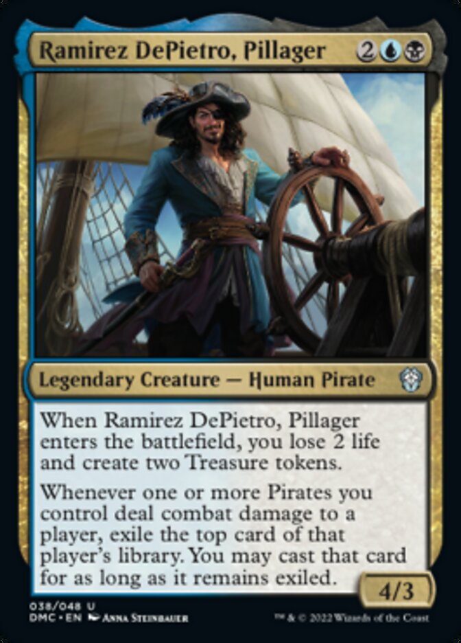 Ramirez DePietro, Pillager [Dominaria United Commander] Foil