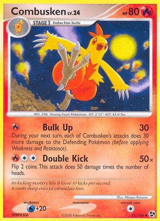 Combusken (35/106) [Diamond & Pearl: Great Encounters] Reverse Holofoil