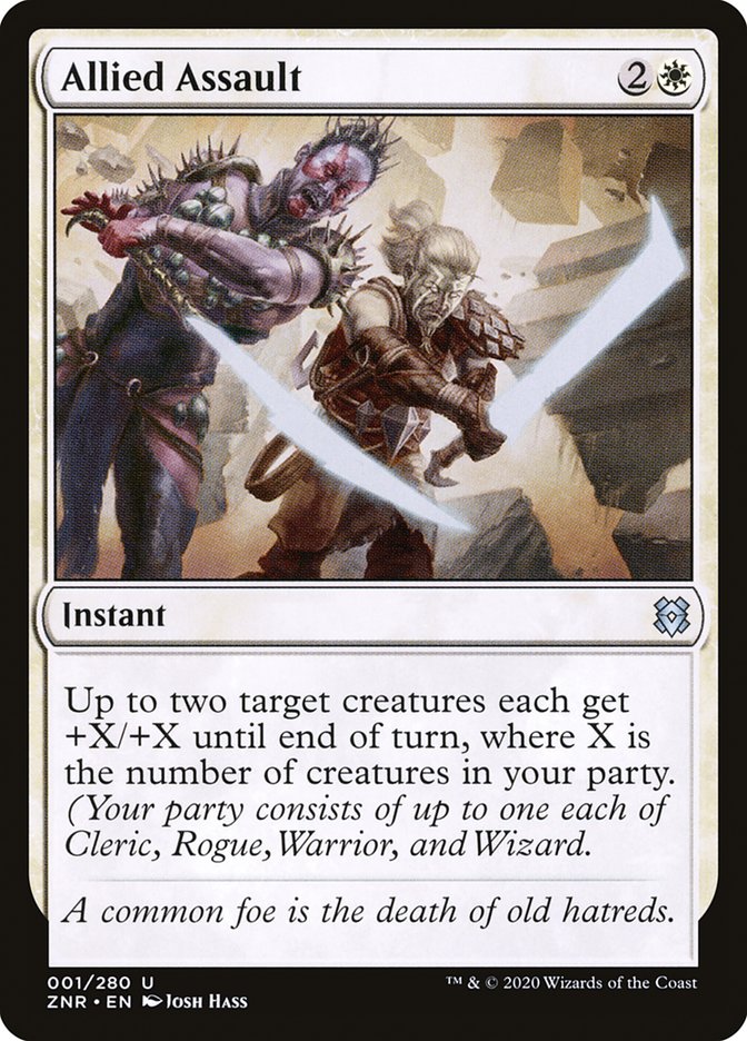 Allied Assault [Zendikar Rising] Foil