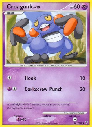 Croagunk (101/147) [Platinum: Supreme Victors] Reverse Holofoil