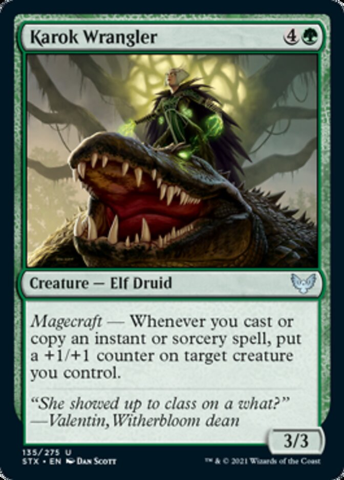 Karok Wrangler [Strixhaven: School of Mages] Foil