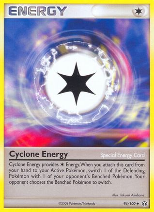 Cyclone Energy (94/100) [Diamond & Pearl: Stormfront] Reverse Holofoil