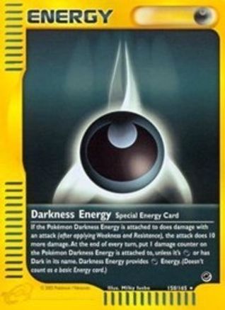 Darkness Energy (158/165) [Expedition: Base Set] Reverse Holofoil