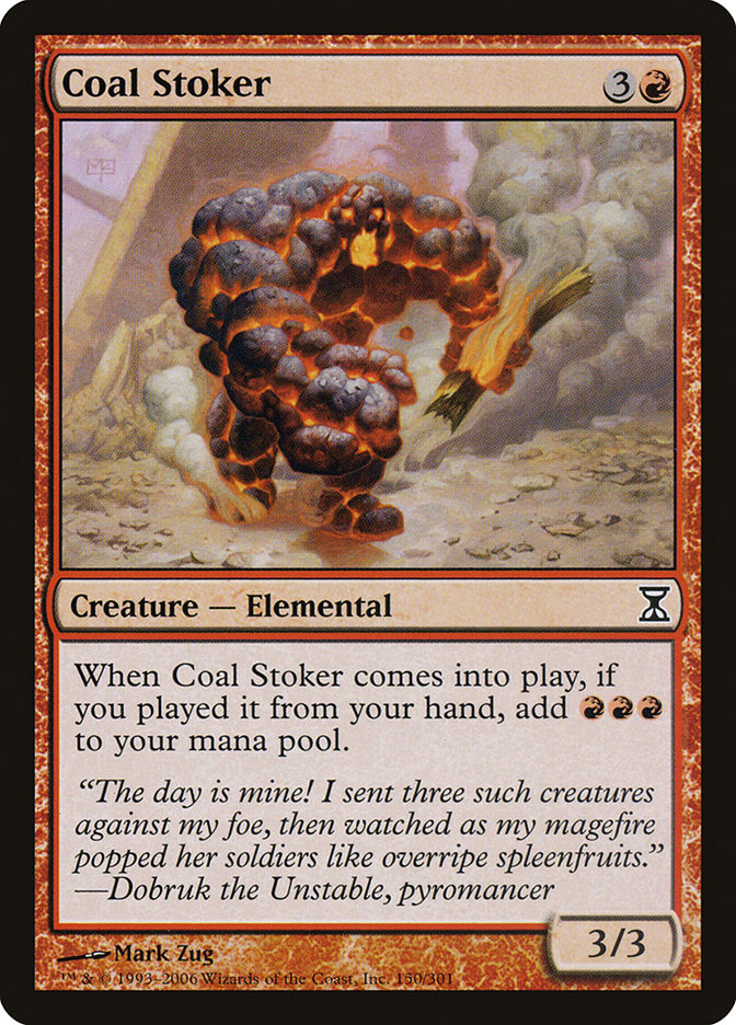Coal Stoker [Time Spiral] Foil