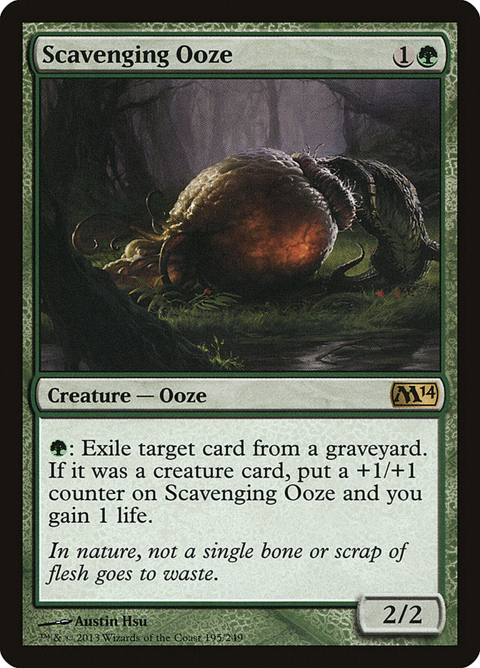 Scavenging Ooze [Magic 2014] Foil