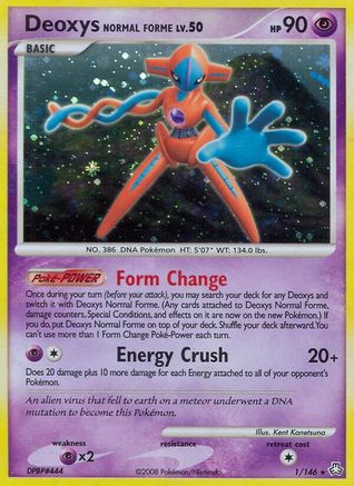Deoxys Normal Forme (1/146) [Diamond & Pearl: Legends Awakened] Reverse Holofoil