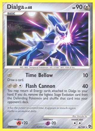 Dialga (16/106) [Diamond & Pearl: Great Encounters] Reverse Holofoil