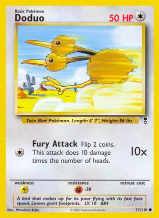 Doduo (71/110) [Legendary Collection] Reverse Holofoil