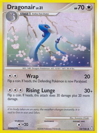Dragonair (52/146) [Diamond & Pearl: Legends Awakened] Reverse Holofoil