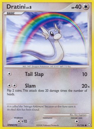 Dratini (91/146) [Diamond & Pearl: Legends Awakened] Reverse Holofoil