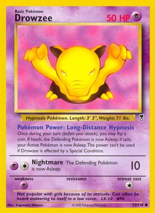 Drowzee (73/110) [Legendary Collection] Reverse Holofoil
