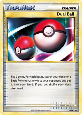 Dual Ball (72/95) [HeartGold & SoulSilver: Unleashed] Reverse Holofoil