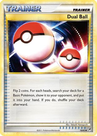 Dual Ball (78/95) [HeartGold & SoulSilver: Call of Legends] Reverse Holofoil