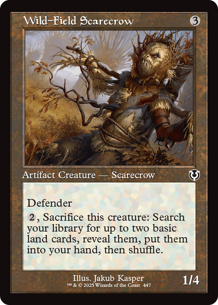 Wild-Field Scarecrow (Retro Frame) [Innistrad Remastered] Foil