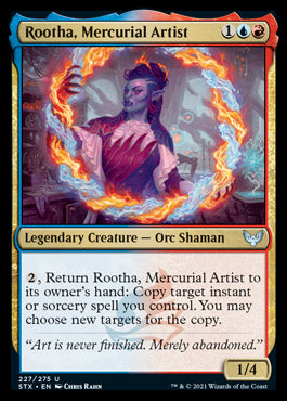 Rootha, Mercurial Artist [Strixhaven: School of Mages] Foil