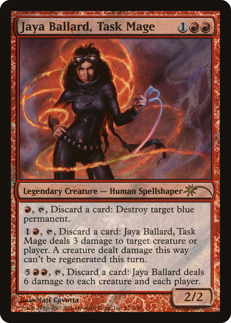 Jaya Ballard, Task Mage  [Time Spiral Promos] Foil