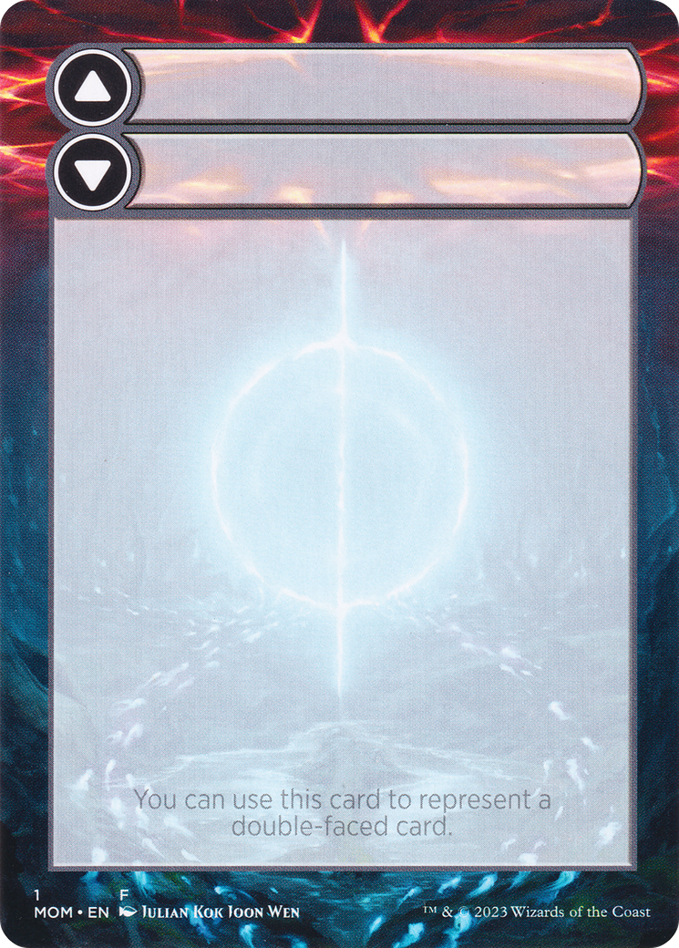 Double-Faced Substitute Card  [March of the Machine Substitute Cards] (Borderless)