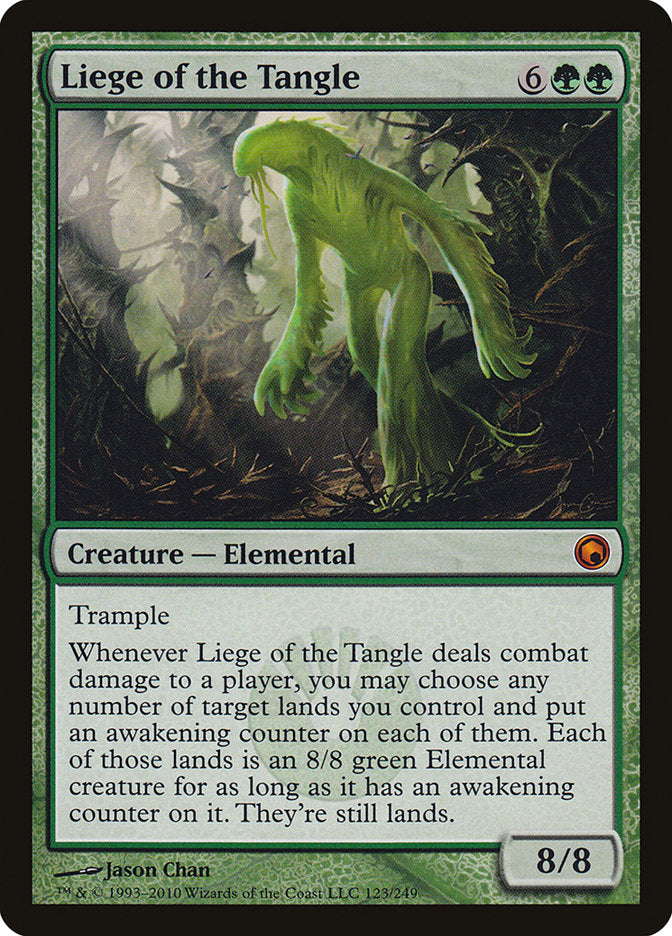 Liege of the Tangle [Scars of Mirrodin] Foil