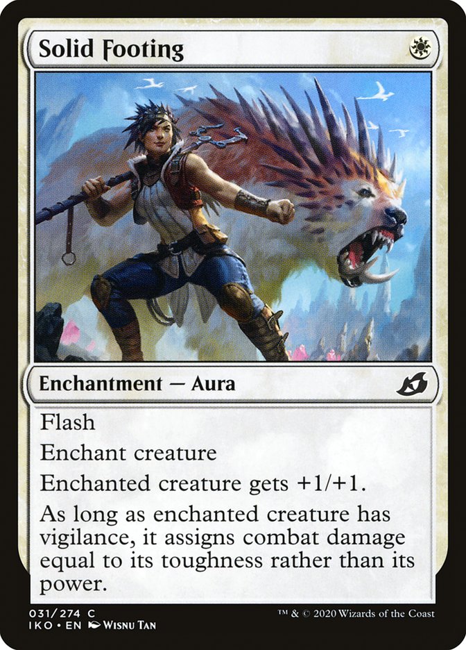 Solid Footing [Ikoria: Lair of Behemoths] Foil