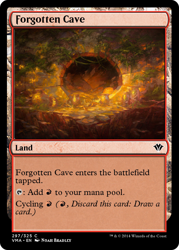Forgotten Cave  [Vintage Masters] Foil