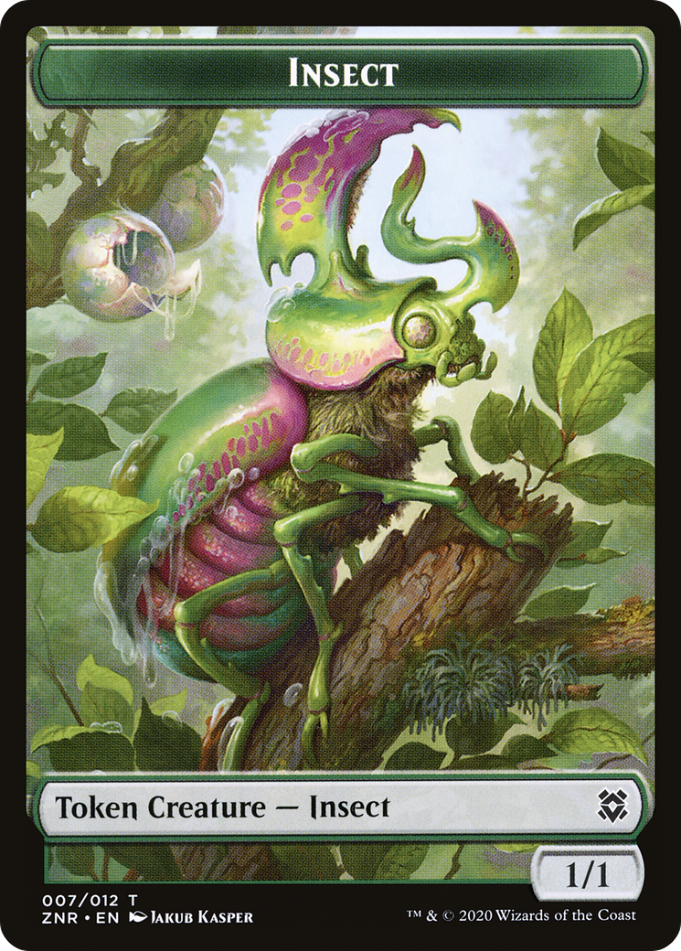 Insect  [Zendikar Rising Tokens] Foil