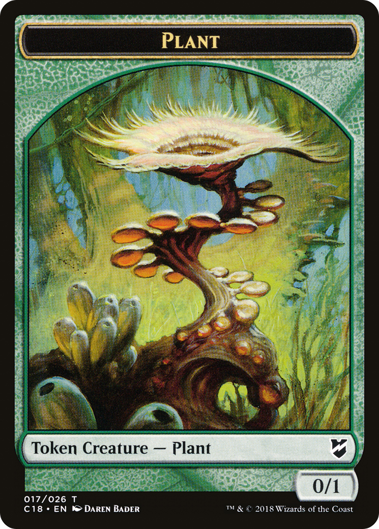 Plant  [Commander 2018 Tokens]