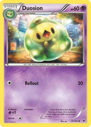 Duosion (51/101) [Black & White: Noble Victories] Reverse Holofoil