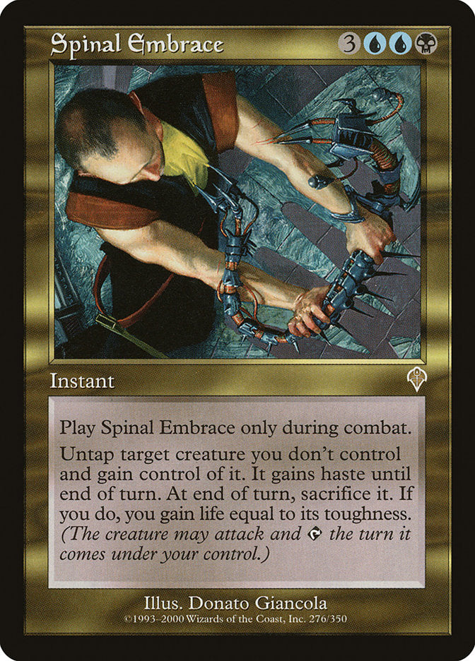Spinal Embrace [Invasion] Foil
