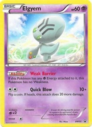 Elgyem (BW55) [Black & White: Black Star Promos] Holofoil