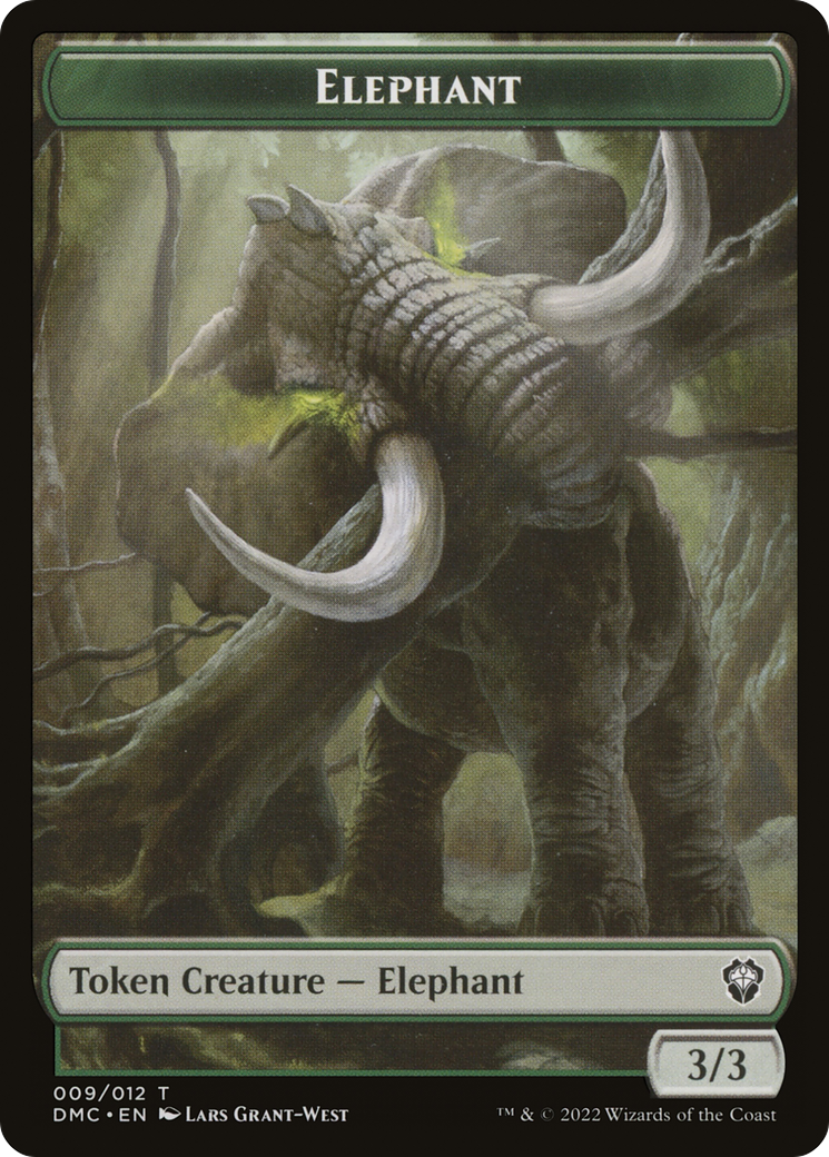 Elephant  [Dominaria United Commander Tokens]