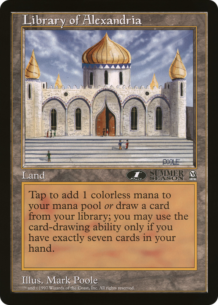 Library of Alexandria  [Oversized League Prizes]