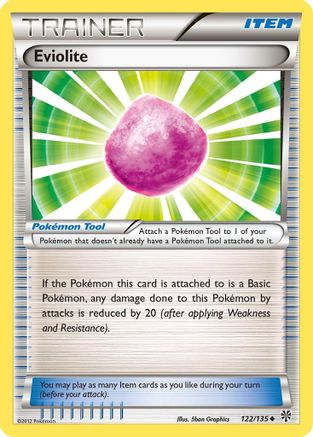 Eviolite (122/135) [Black & White: Plasma Storm] Reverse Holofoil