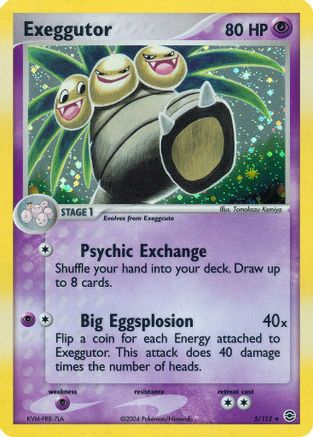 Exeggutor (5/112) [EX: FireRed & LeafGreen] Reverse Holofoil