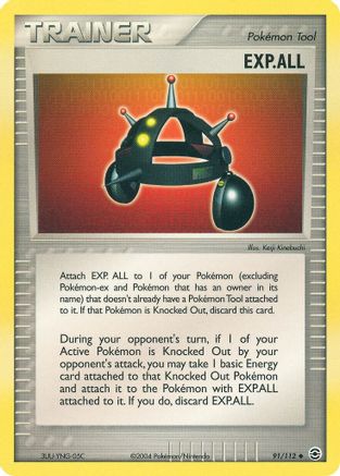 EXP.ALL (91/112) [EX: FireRed & LeafGreen] Reverse Holofoil