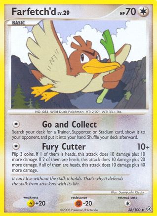 Farfetch'd (38/100) [Diamond & Pearl: Stormfront] Reverse Holofoil