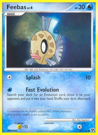 Feebas (67/106) [Diamond & Pearl: Great Encounters] Reverse Holofoil
