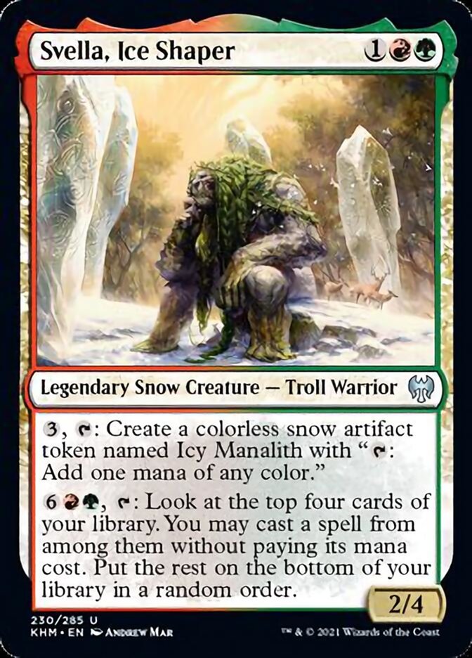 Svella, Ice Shaper [Kaldheim] Foil