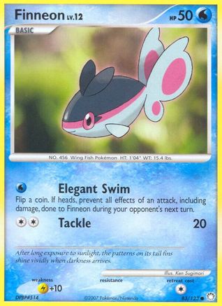 Finneon (83/123) [Diamond & Pearl: Mysterious Treasures] Reverse Holofoil