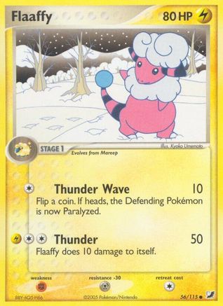 Flaaffy (56/115) (Stamped) [EX: Unseen Forces]