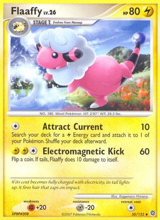 Flaaffy (50/132) [Diamond & Pearl: Secret Wonders] Reverse Holofoil