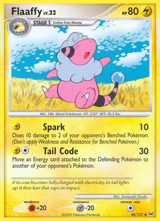 Flaaffy (48/127) [Platinum: Base Set] Reverse Holofoil