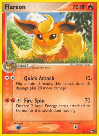 Flareon (2/17) [POP Series 3] Holofoil