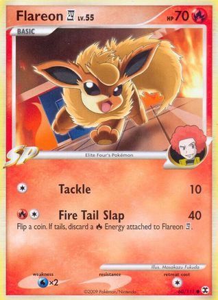 Flareon (60/111) [Platinum: Rising Rivals] Reverse Holofoil