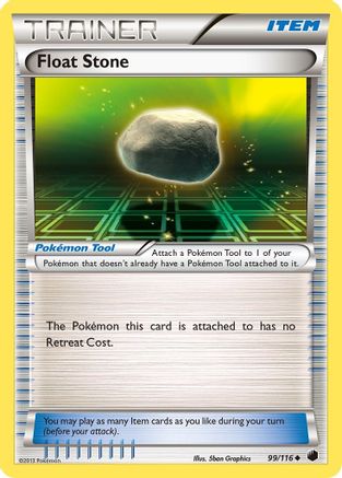 Float Stone (99/116) [Black & White: Plasma Freeze] Reverse Holofoil
