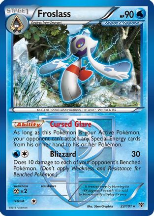 Froslass (23/101) [Black & White: Plasma Blast] Reverse Holofoil