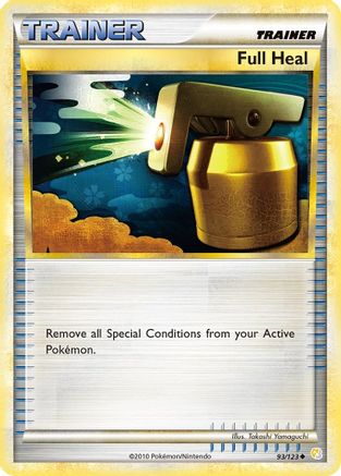 Full Heal (93/123) [HeartGold & SoulSilver: Base Set] Reverse Holofoil