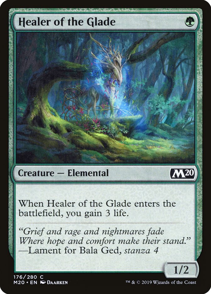 Healer of the Glade [Core Set 2020] Foil