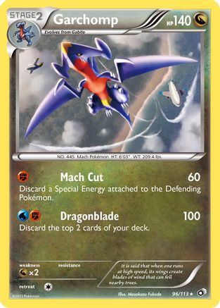 Garchomp (96/113) [Black & White: Legendary Treasures] Reverse Holofoil