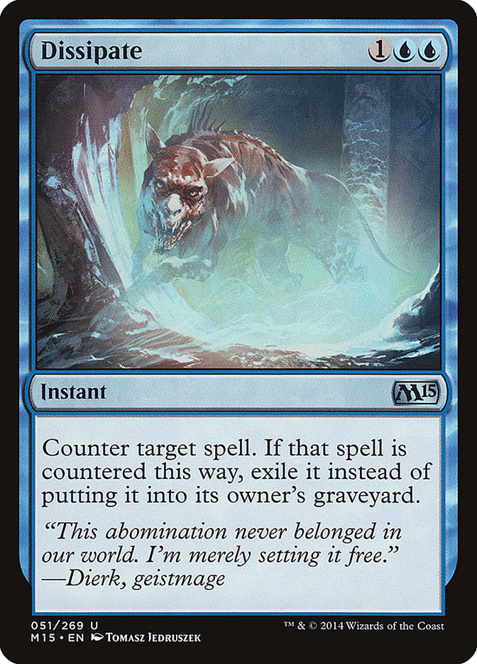 Dissipate [Magic 2015] Foil